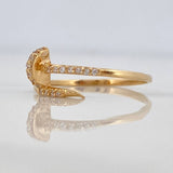 Anillo Clavo 1.5gr / T7 1/4 / Oro Amarillo 18K %