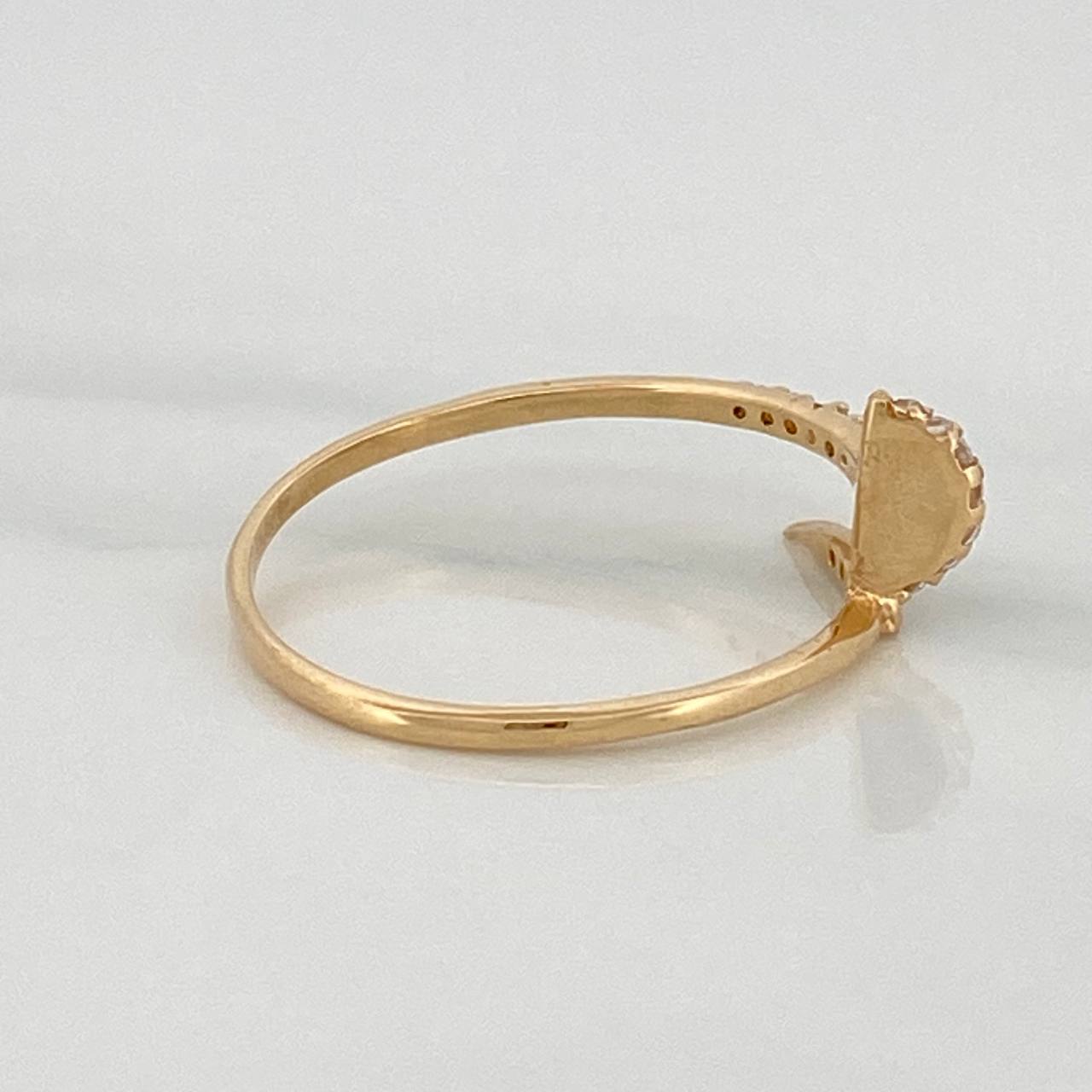 Anillo Clavo 1.5gr / T7 1/4 / Oro Amarillo 18K %