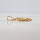 Dije Virgen Maria 1.05gr / 2.5cm / Oro Amarillo 18K %