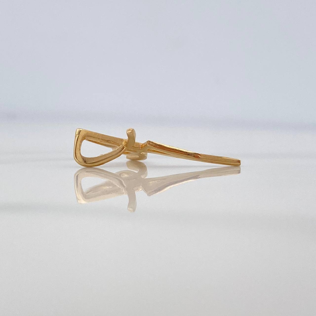 Dije Cruz Fe 0.9gr / 2.2cm / Oro Amarillo 18K %