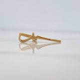 Dije Cruz Fe 0.9gr / 2.2cm / Oro Amarillo 18K %