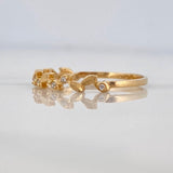 Anillo Churumbela Hojas 1.25gr / T6 1/4 / Oro Amarillo 18K %
