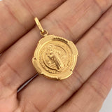Dije San Benito 2.05gr / 3cm / Oro Amarillo 18K $