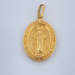 Dije Virgen Milagrosa 1.95gr / 3.1cm / Oro Amarillo 18K $