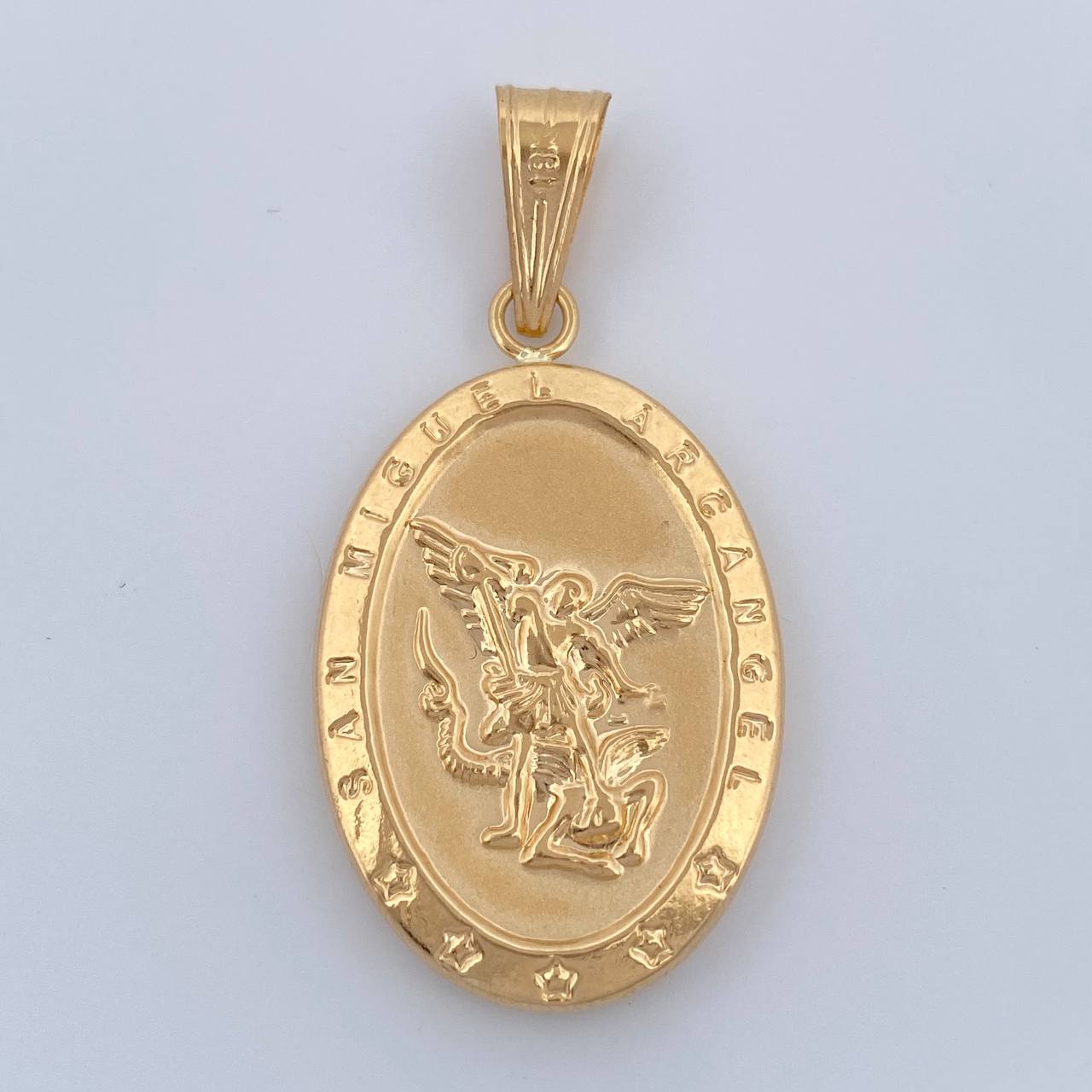 Dije San Miguel 3.65gr / 4.3cm / Oro Amarillo 18K $