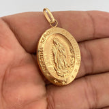Dije Virgen De Guadalupe 3.05gr / 4.5cm / Oro Amarillo 18K $