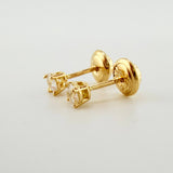 Topos Bisel 0.65gr / 3.3mm Oro Amarillo 18K ©