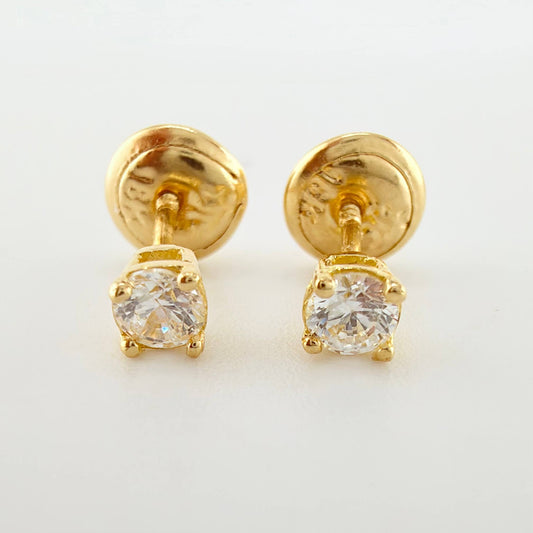 Topos Bisel 0.65gr / 3.3mm Oro Amarillo 18K ©