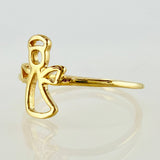 Anillo  Angel 1.05gr / T6 / Oro Amarillo 18K ©