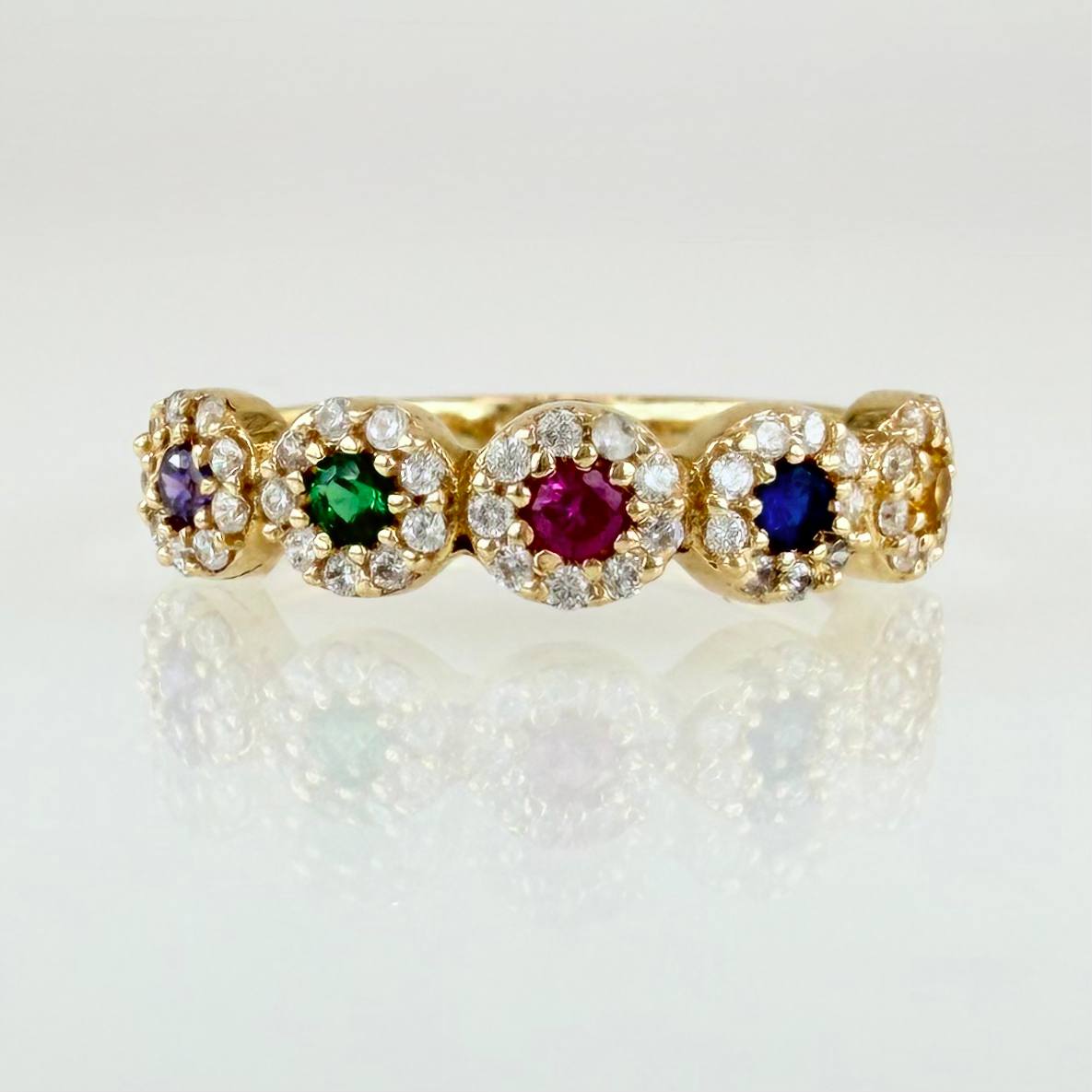 Anillo Churumbela Tupida 1.95gr / T6 1/2 / Oro Amarillo 18K ©