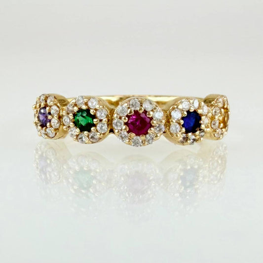 Anillo Churumbela Tupida 1.95gr / T6 1/2 / Oro Amarillo 18K ©