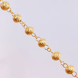 Rosario Virgen Milagrosa 23g / 65cm / 6mm Oro Amarillo 18K