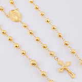 Rosario Virgen Milagrosa 13.5g / 60cm / 5mm Oro Amarillo 18K