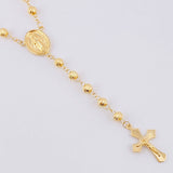 Rosario Virgen Milagrosa 13.5g / 60cm / 5mm Oro Amarillo 18K