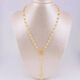 Rosario Virgen Milagrosa 13.5g / 60cm / 5mm Oro Amarillo 18K