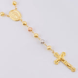 Rosario Virgen Milagrosa 22.9g / 65cm / 6.2mm Tres Oros 18K