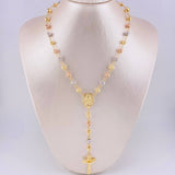 Rosario Virgen Milagrosa 22.9g / 65cm / 6.2mm Tres Oros 18K