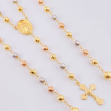 Rosario Virgen Milagrosa 13.2g / 60cm / 5mm Tres Oros 18K