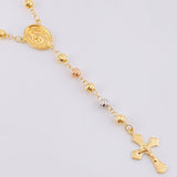 Rosario Virgen Milagrosa 13.2g / 60cm / 5mm Tres Oros 18K