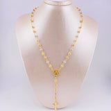 Rosario Virgen Milagrosa 13.2g / 60cm / 5mm Tres Oros 18K