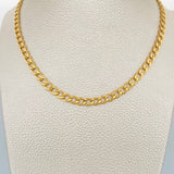 Cadena Cubana 13.6gr / 59.8cm / 5.07mm Oro Amarillo +1 18K %