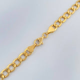 Cadena Cubana 13.6gr / 59.8cm / 5.07mm Oro Amarillo +1 18K %