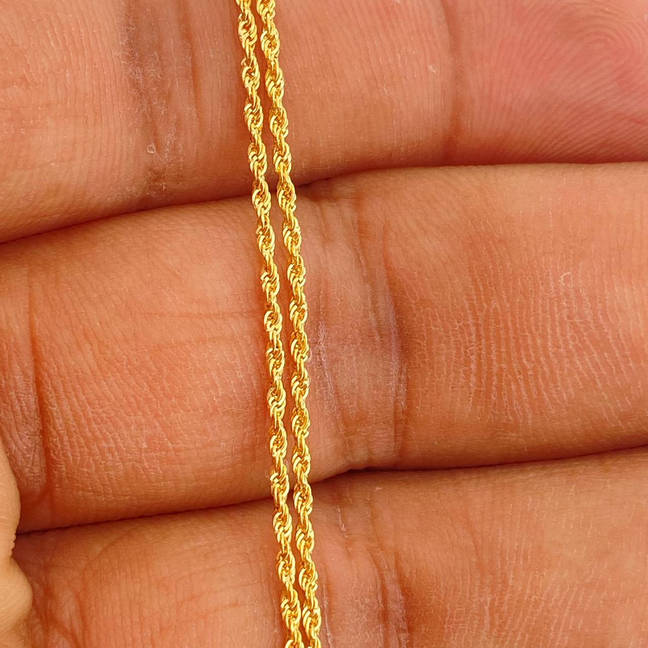 Cadena Lazo 0.95gr / 51cm / 1.2mm Oro Amarillo +3 18K %