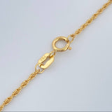 Cadena Lazo 0.95gr / 51cm / 1.2mm Oro Amarillo +3 18K %