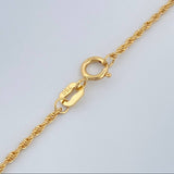 Cadena Lazo 1gr / 52.3cm / 1.1mm Oro Amarillo +3 18K %