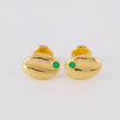 Topos Grano de Café 0.9g / 6.7mm Oro Amarillo 18K
