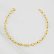 Pulso Rustico Barril 2.4g / 19cm / 3.05mm Oro Amarillo 18K