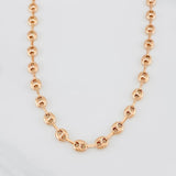 Cadena GC 9.15g / 60cm / 4.8mm Oro Rosa 18K
