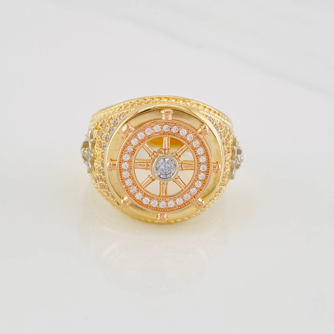 Anillo Timon 10.6g / T11 Tres Oros 18K
