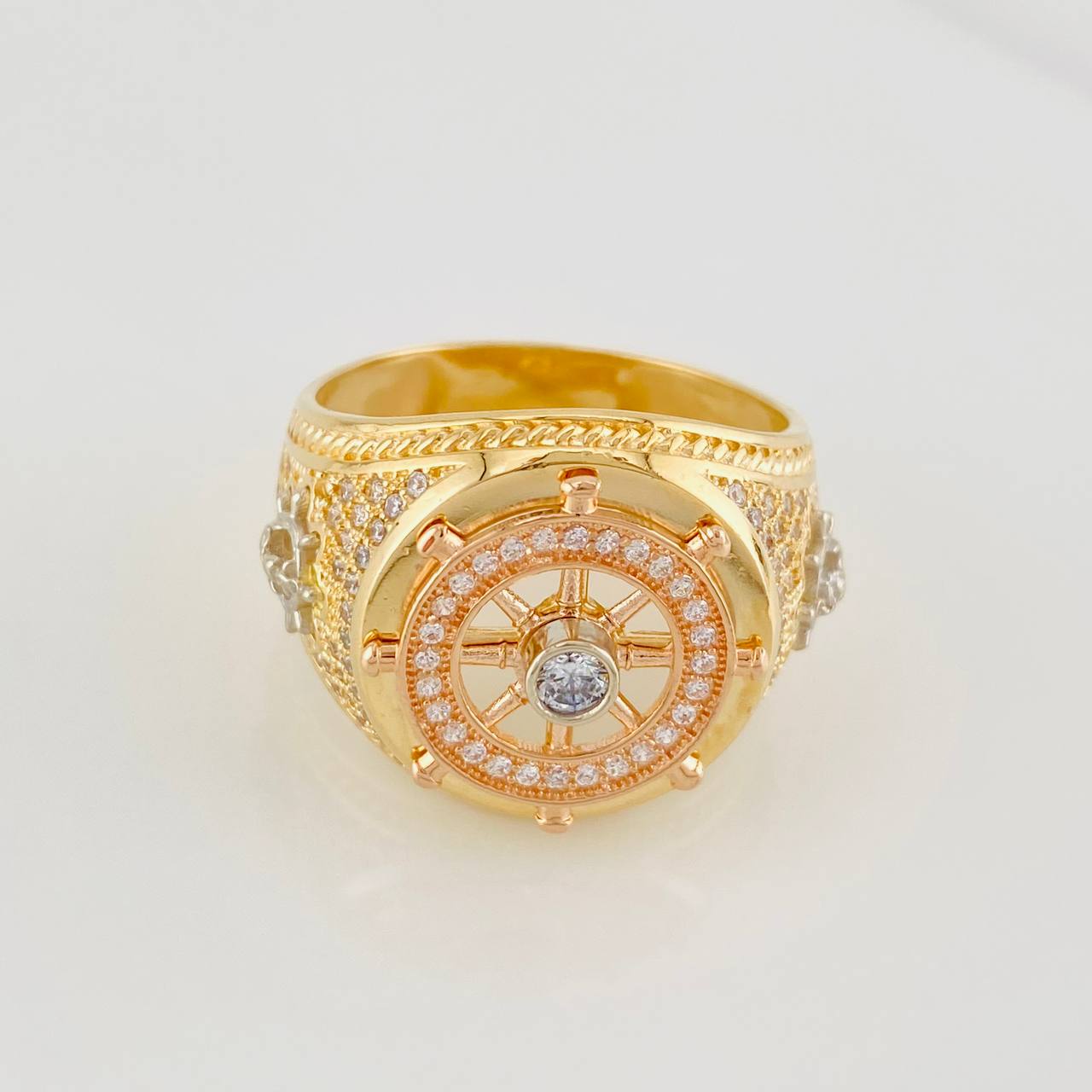 Anillo Timon 10.6g / T11 Tres Oros 18K