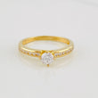 Anillo Solitario Churumbela 2.05g / T6 Oro Amarillo 18K