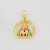 Dije Virgen Maria 3.8g / 3cm Oro Amarillo 18K