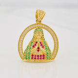 Dije Virgen Maria 3.8g / 3cm Oro Amarillo 18K