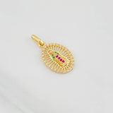 Dije Virgen de Guadalupe 1.8g / 2.5cm Oro Amarillo 18K