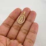 Dije Virgen de Guadalupe 1.8g / 2.5cm Oro Amarillo 18K