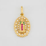 Dije Virgen de Guadalupe 1.6g / 2.5cm Oro Amarillo 18K