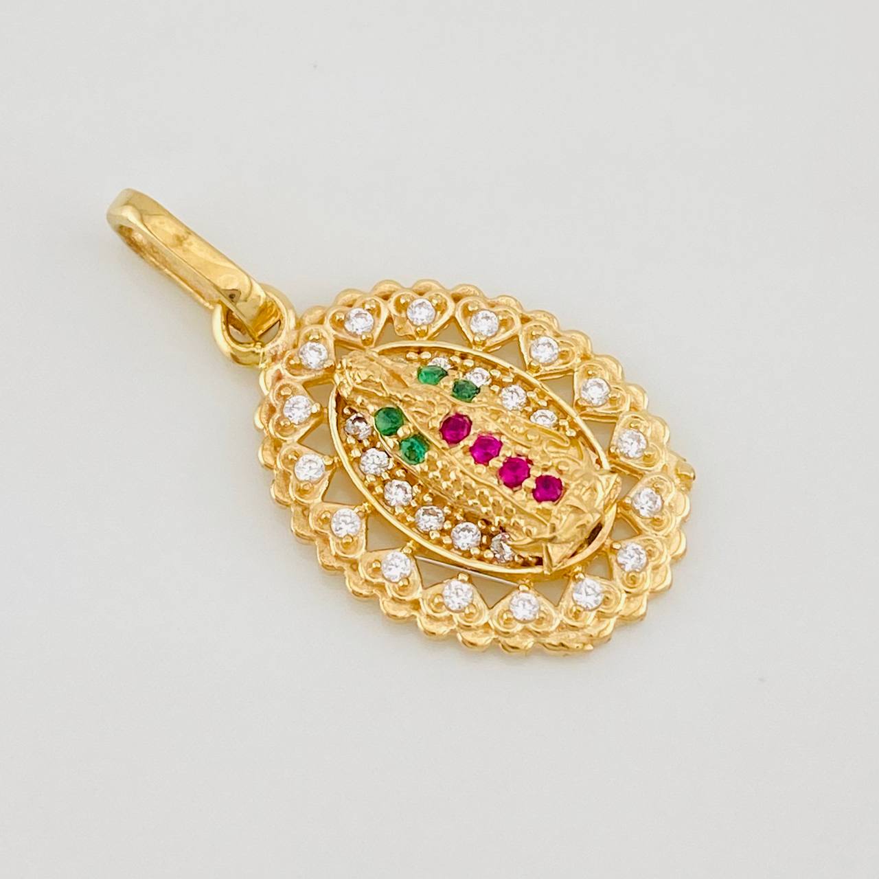 Dije Virgen de Guadalupe 1.6g / 2.5cm Oro Amarillo 18K