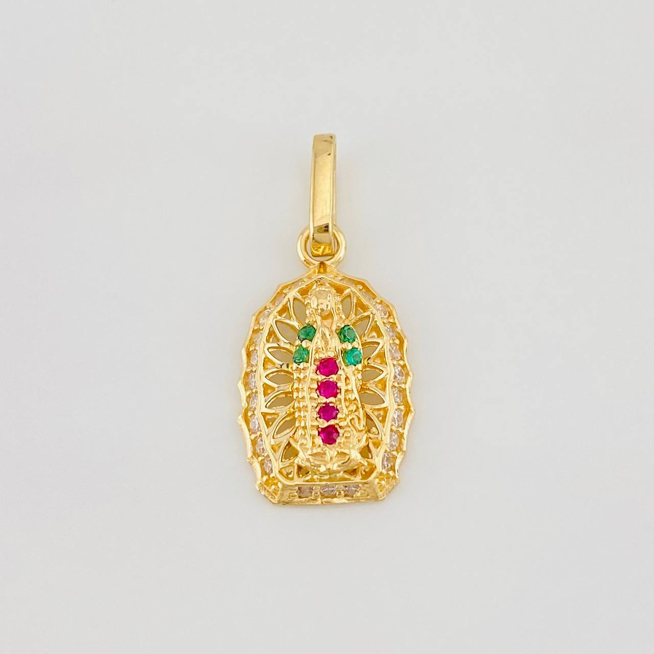 Dije Virgen de Guadalupe 1.35g / 2cm Oro Amarillo 18K