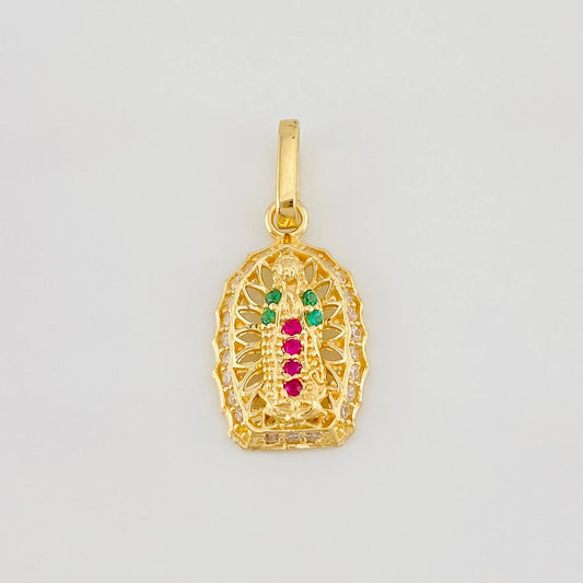 Dije Virgen de Guadalupe 1.25g / 2cm Oro Amarillo 18K