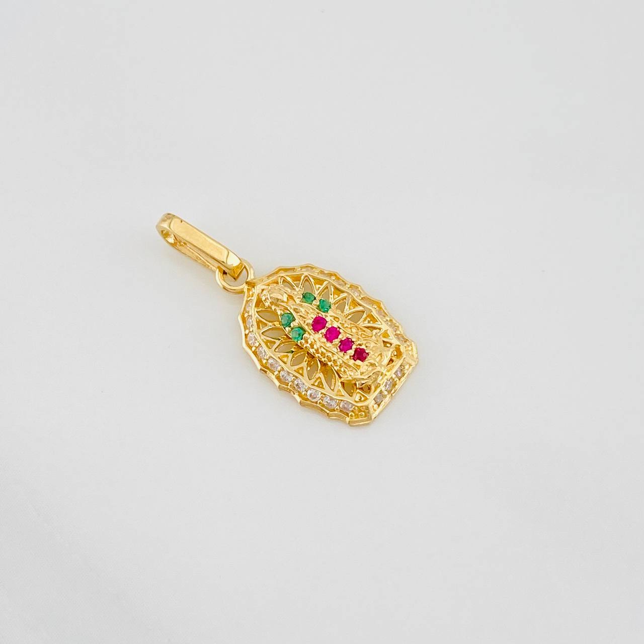 Dije Virgen de Guadalupe 1.25g / 2cm Oro Amarillo 18K