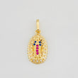 Dije Virgen de Guadalupe 1.45g / 2.2cm Oro Amarillo 18K