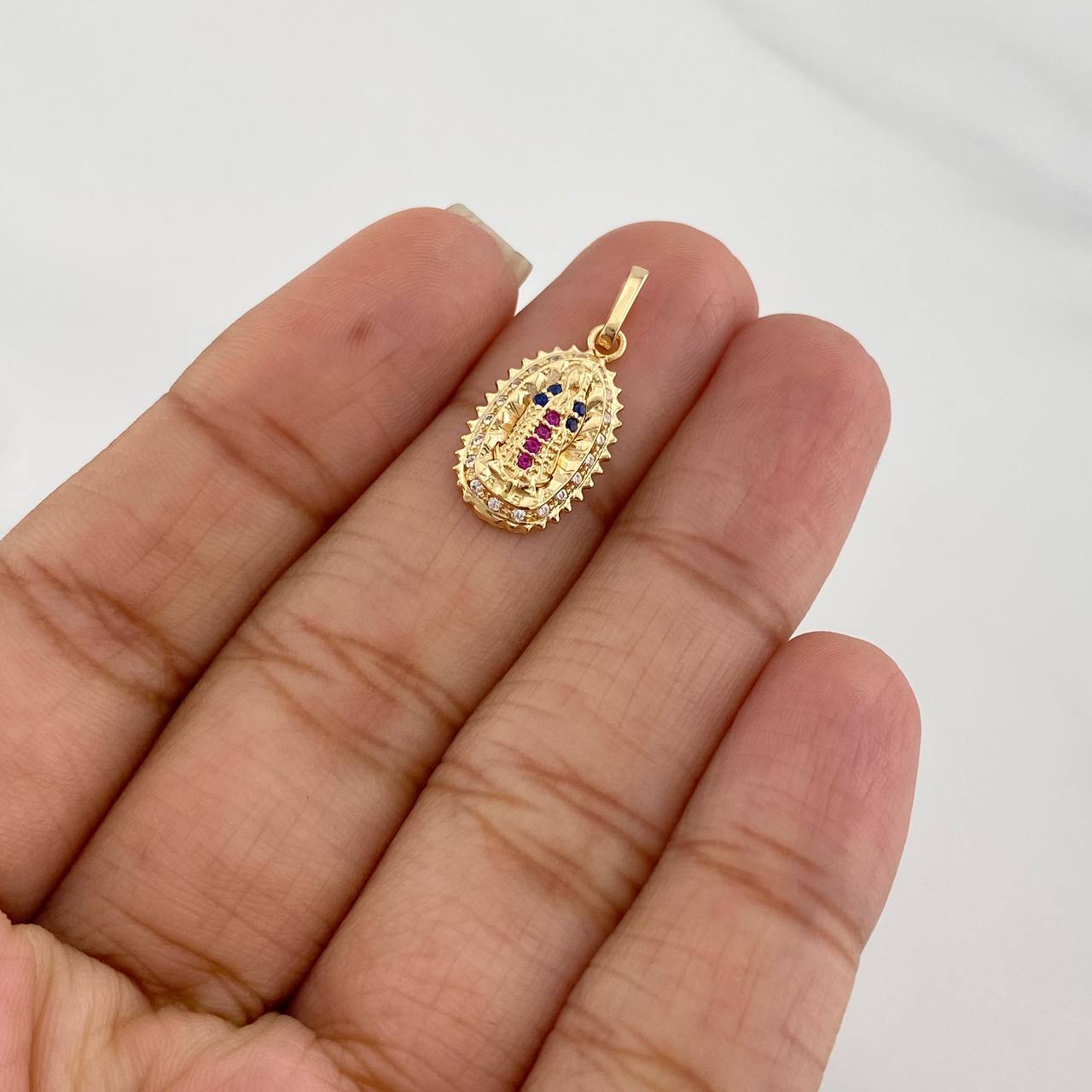 Dije Virgen de Guadalupe 1.45g / 2.2cm Oro Amarillo 18K