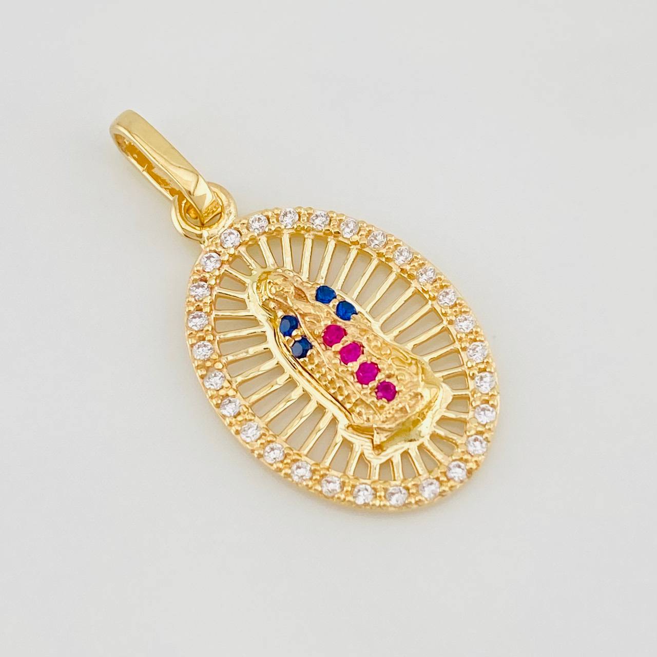 Dije Virgen de Guadalupe 1.55g / 2.5cm Oro Amarillo 18K