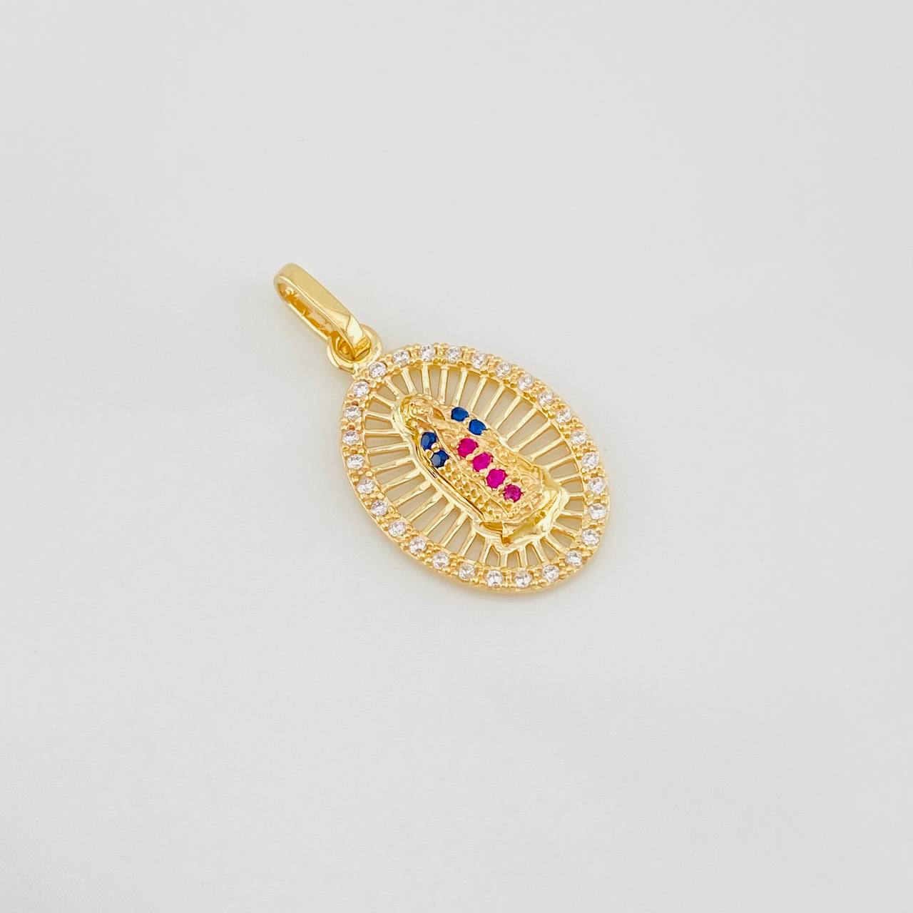 Dije Virgen de Guadalupe 1.55g / 2.5cm Oro Amarillo 18K