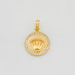 Dije Corona 2.55g / 2cm Oro Amarillo 18K