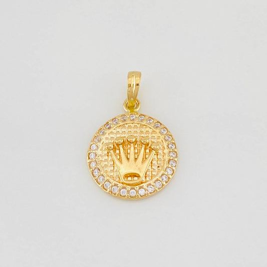 Dije Corona 2.55g / 2cm Oro Amarillo 18K